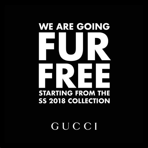 gucci fur free|Gucci fur free fashion.